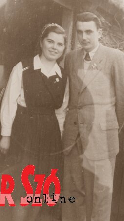 Az első randevú előtt készült kép 1948-ban