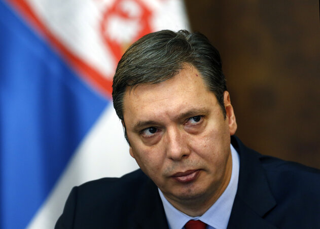 Szégyen nem kellőképpen fogadni egy vendéget, jegyezte meg Vučić (Fotó: Beta)