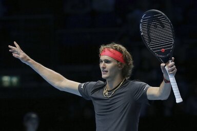 Zverev jó úton halad (Fotó: Beta/AP)