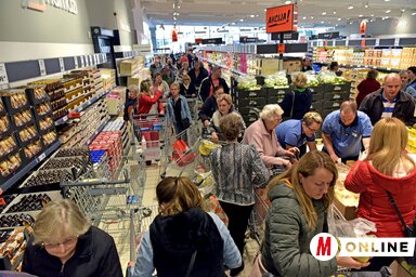 Legutóbb a Lidl üzletének megnyitásakor volt nagy vásárlási láz a városban (Fotó: Gergely Árpád)