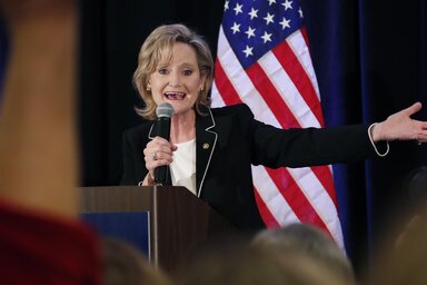 Cindy Hyde-Smith republikánus jelölt (Fotó: Beta/AP)