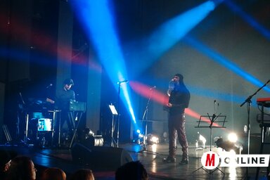 Fergeteges koncertet adott Szabadkán a Laibach a Desiré zárónapján (Lukács Melinda felvétele)