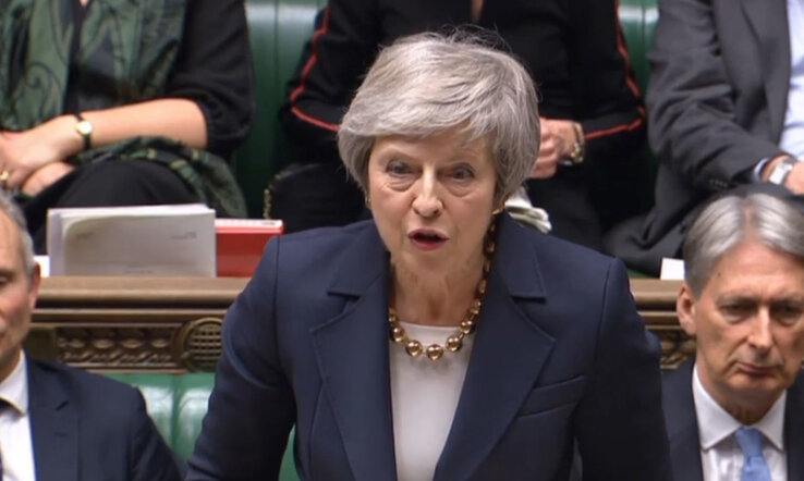 Theresa May brit kormányfő (Fotó: Beta/AP) Theresa May brit kormányfő (Fotó: Beta/AP)
