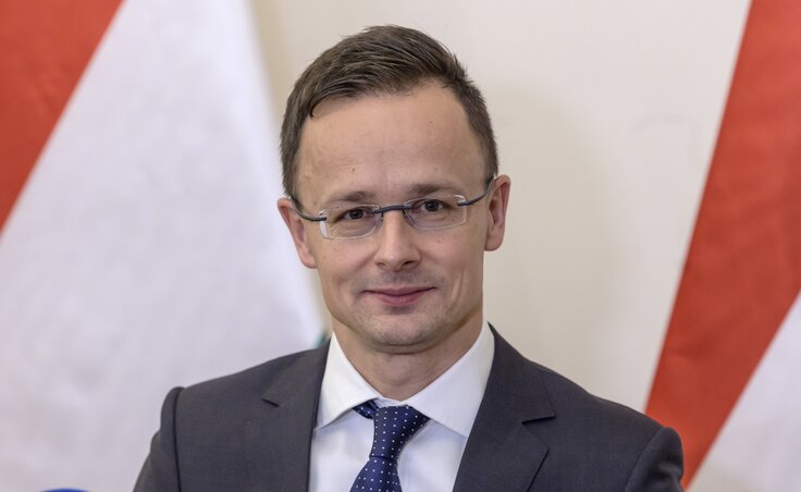 Szijjártó Péter magyar külgazdasági és külügyminiszter (Fotó: MTI/Szigetváry Zsolt)
