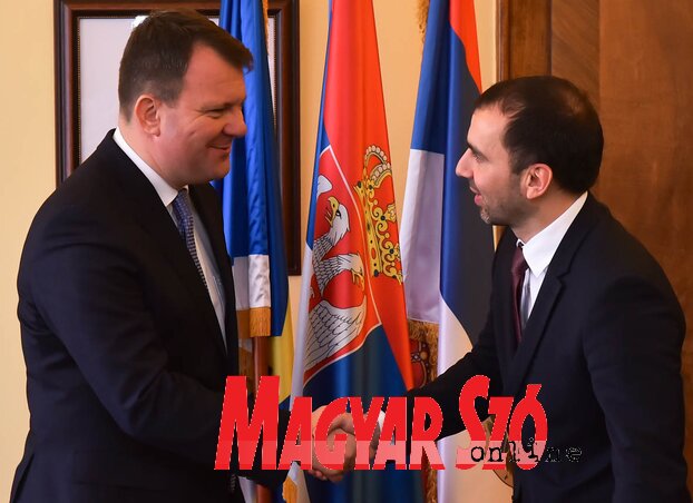 Igor Mirović és Joó István (Fotó: Ótos András)