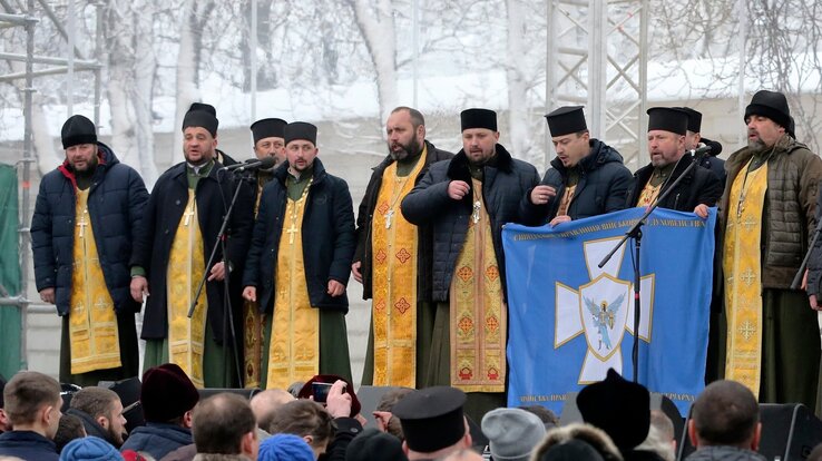 Moszkva az ukrán ortodox egyház önállóvá válását az évezred egyházszakadásának nevezi (fotó: MTI)