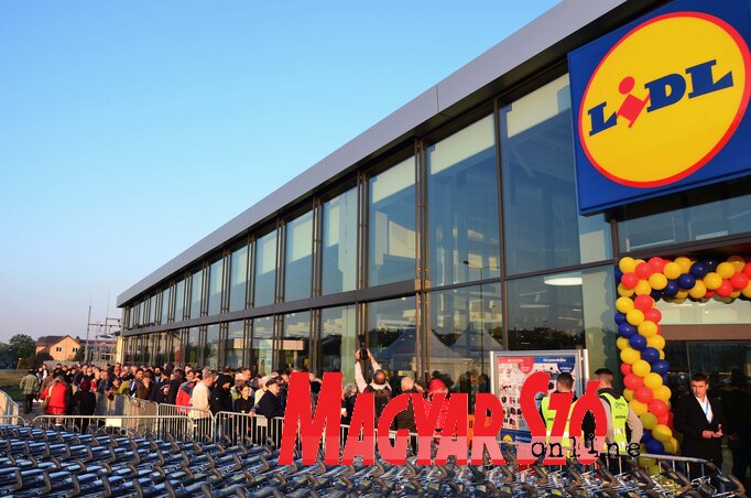 A Lidl újvidéki üzletének megnyitása (Fotó: Dávid Csilla)