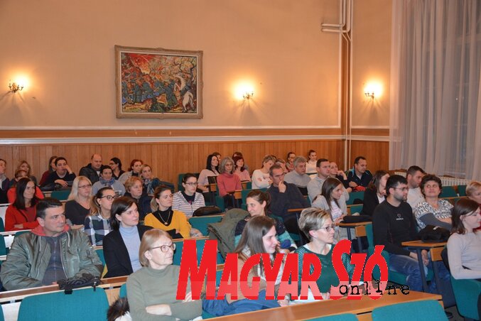 Nagy volt az érdeklődés az előadás iránt (Fotó: Paraczky László)
