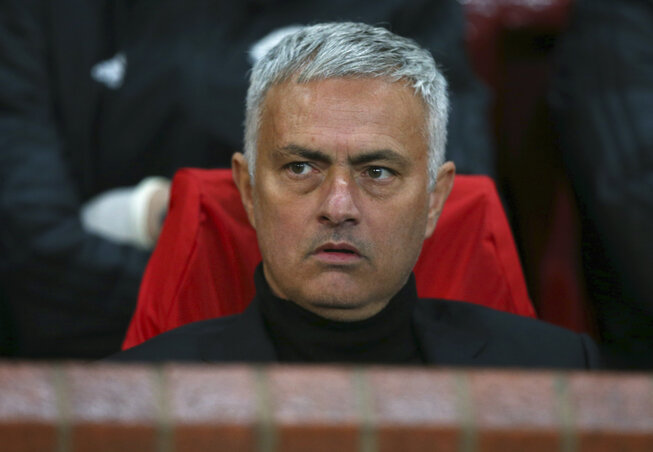 Jose Mourinho (Fotó: Beta/AP)