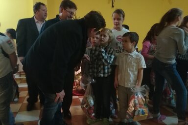 A gyerekek boldogan szerepeltek szüleik és vendégeik előtt (Fotó: Fehér Rózsa)