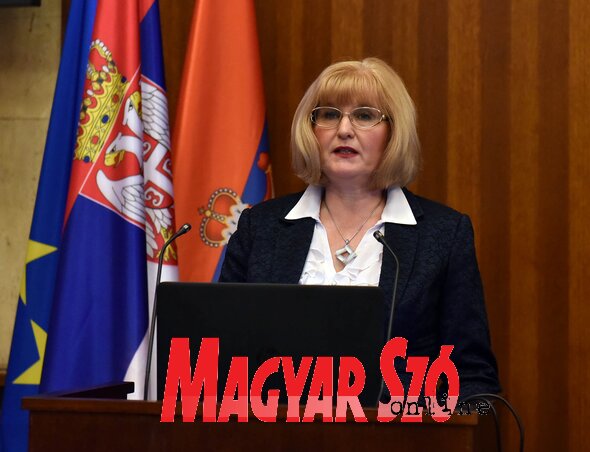 Smiljka Jovanović: A 2019-es költségvetés kerete 74,4 milliárd dinár (Ótos András felvétele)
