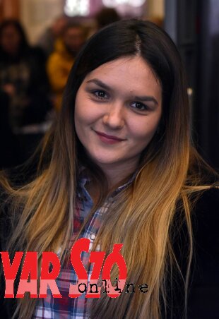 Miona Gvozdenović (Fotó: Ótos András) Miona Gvozdenović (Fotó: Ótos András)
