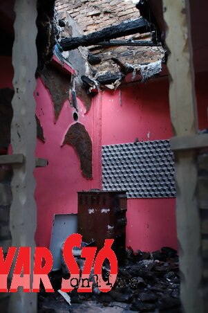 A tűz vélhetőleg itt kezdődött (Lakatos János felvétele)