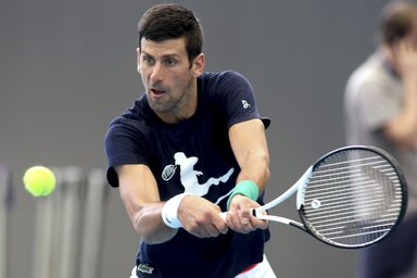 Novak Đoković (Fotó: Beta/AP Kelly Barnes)