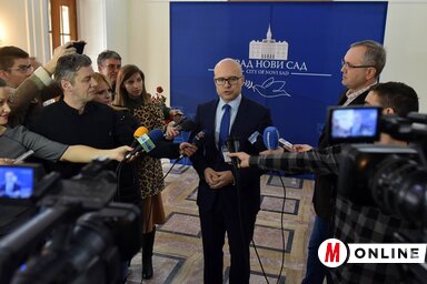Miloš Vučević polgármester elégedett a médiával való együttműködéssel (Fotó: Ótos András)
