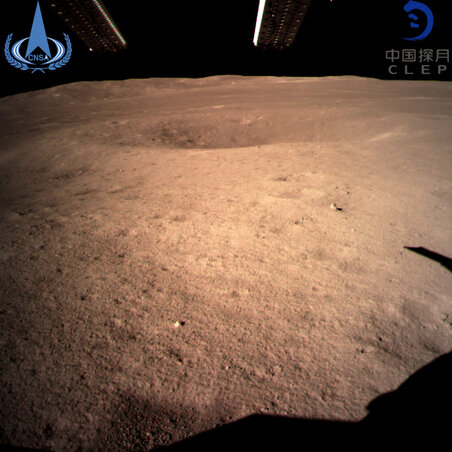 Fotó: China National Space Administration/Xinhua News Agency/Beta) Fotó: China National Space Administration/Xinhua News Agency/Beta)