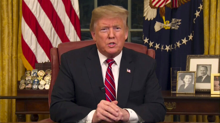 Donald Drump amerikai elnök (Fotó: Beta/AP) Donald Drump amerikai elnök (Fotó: Beta/AP)