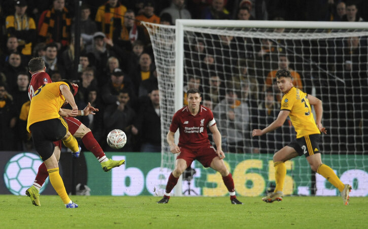 Neves távolról volt eredményes (Fotó: Beta/AP)