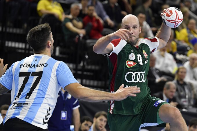 Balogh Zsolt 11 találatot szerzett Argentína ellen (Fotó: MTI) Balogh Zsolt 11 találatot szerzett Argentína ellen (Fotó: MTI)