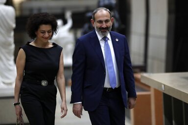 Nikol Pasinján előrehozott parlamenti választások nyomán került ismét miniszterelnöki tisztségbe (fotó: MTI)