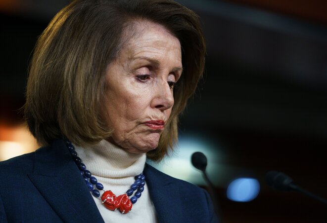 Nancy Pelosi demokrata párti házelnök (Fotó: Beta/AP)