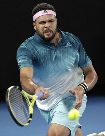 Tsonga csak pillanatokra idézte régi önmagát (Fotó: Beta/AP)