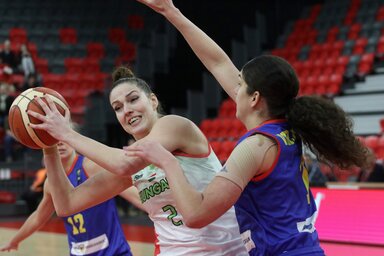 Kiss Virágék a második félidőben magasabb szintre kapcsoltak (Fotó: MTI)