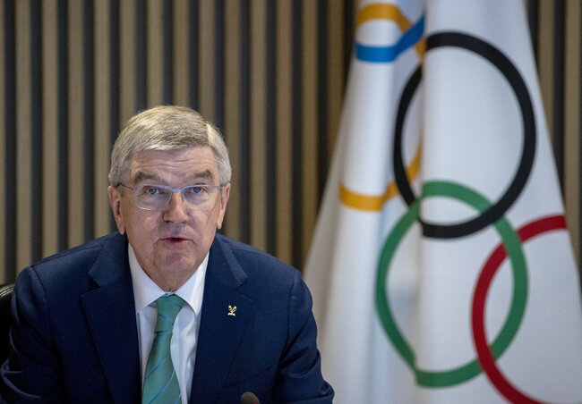 Thomas Bach bátran kiállt az olimpiai eszmékért (Fotó: Reuters)