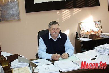Kislinder Gábor községi elnök (Kazinczy Paszterkó Diana felvétele)