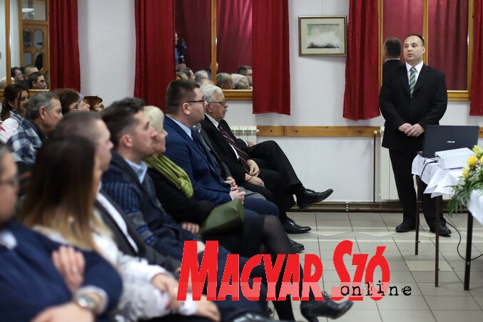 Sárközi István nagyapja hagyatékát ismertette (Lakatos János felvétele)