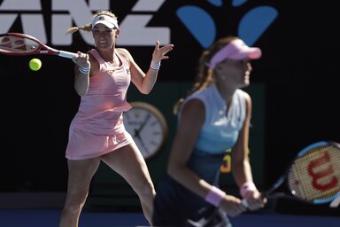 Babos Tímea és Kristina Mladenović (Fotó: Beta/AP)