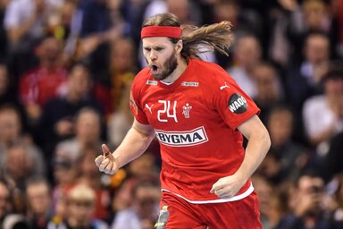 Mikkel Hansen egy tucat gólt lőtt Franciaországnak (Fotó: Beta/AP)