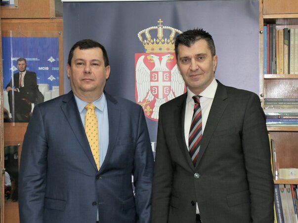 Pintér Attila és Zoran Đorđević (Fotó: Beta) Pintér Attila és Zoran Đorđević (Fotó: Beta)