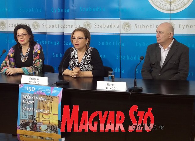 Tamara Marković, Dragana Nikolić és Tokodi Károly (Fotó: Benedek Miklós) Tamara Marković, Dragana Nikolić és Tokodi Károly (Fotó: Benedek Miklós)