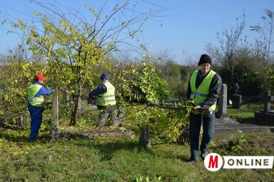 Januártól a kishegyesi temetőről is a közvállalat visel gondot (Lakatos János felvétele)