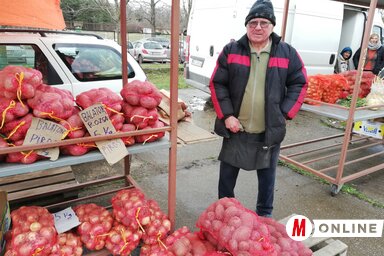 Kurfis Sándor több mint 45 éve foglalkozik burgonyatermesztéssel (Tóth Péter felvétele)