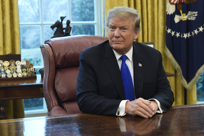 Donald Drump amerikai elnök (Fotó: Beta/AP) Donald Drump amerikai elnök (Fotó: Beta/AP)