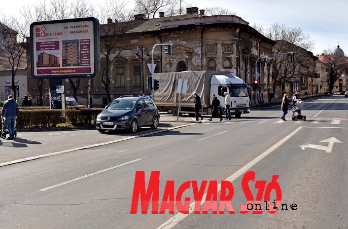 A Makszim Gorkij utca és a Radić fivérek utca kereszteződése (Fotó: Gergely Árpád)