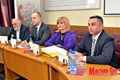Dušan Torbica, Petar Jarić, Snežana Sedlar és Srđan Samardžić (Fotó: Gergely Árpád)