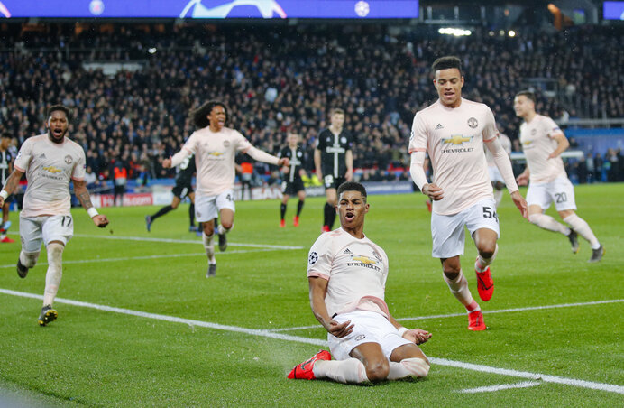 Rashford továbblőtte a Vörös Ördögöket (Fotó: Beta/AP)