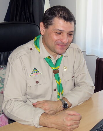 Gabona Ferenc díjazott, a Vajdasági Magyar Cserkészszövetség új elnöke (Kecskés István felvétele) Gabona Ferenc díjazott, a Vajdasági Magyar Cserkészszövetség új elnöke (Kecskés István felvétele)