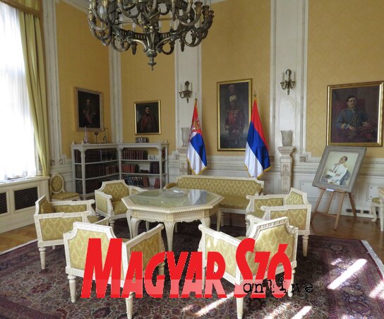 A diplomáciai terem(Miklós Hajnalka felvétele) A diplomáciai terem(Miklós Hajnalka felvétele)