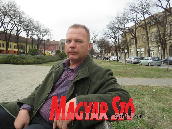 Nagy Tibor történelemtanár (Patyi Szilárd felvétele) Nagy Tibor történelemtanár (Patyi Szilárd felvétele)