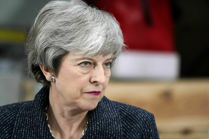 Theresa May miniszterelnök (Fotó: Beta/AP)