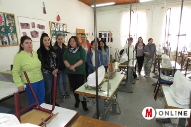 A projektumnyitó rendezvény az adai Műszaki Iskolában(Csincsik Zsolt felvétele)