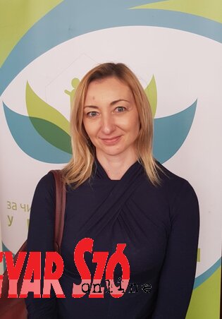 Horváth Bábinszki Ildikó biológus (Fotó: Fehér Ildikó)