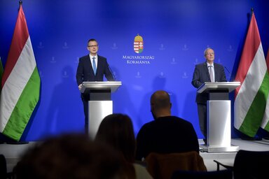 Rétvári Bence és Bakondi György (Fotó: MTI)