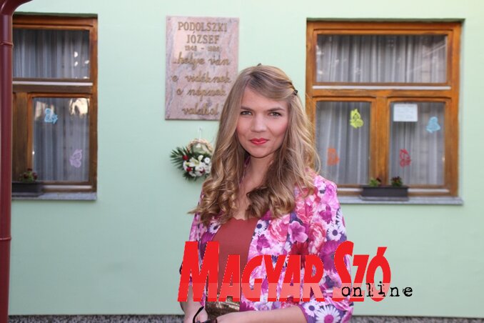 Gazsó Orsolya (Tóth Péter felvétele)