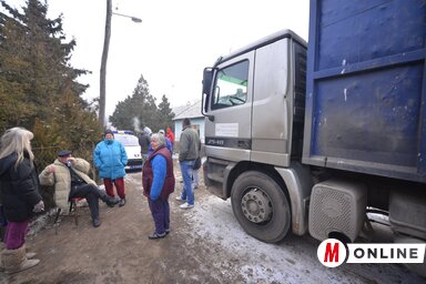 A Skadarlija utca lakói egy hete ismét az utcán tüntettek (Fotó: Molnár Edvárd)