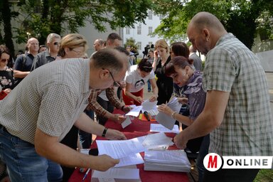 A támogatásról szóló szerződések aláírása (Dávid Csilla fotói)